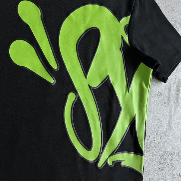 T-shirt Synaworld OG Logo Black/Green - Image 8