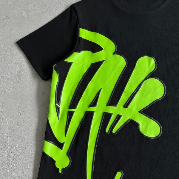 T-shirt Synaworld OG Logo Black/Green - Image 9