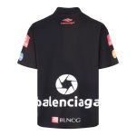 T-shirt Balenciaga Top League Oversized Black - Image 3