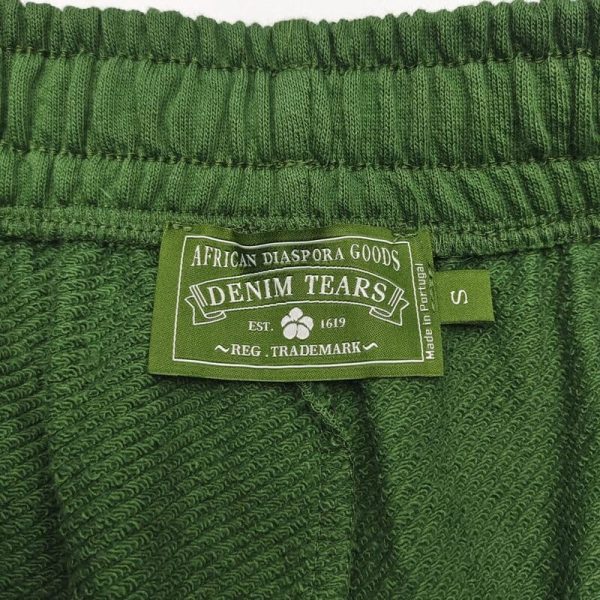 Shorts Denim Tears The Cotton Wreath Green - Image 7