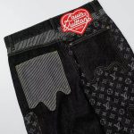 Jeans Louis Vuitton x Nigo Monogram Patchwork Denim - Image 3
