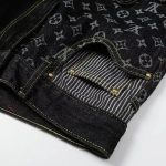 Jeans Louis Vuitton x Nigo Monogram Patchwork Denim - Image 6