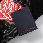 Jeans Louis Vuitton x Nigo Monogram Patchwork Denim - Image 8