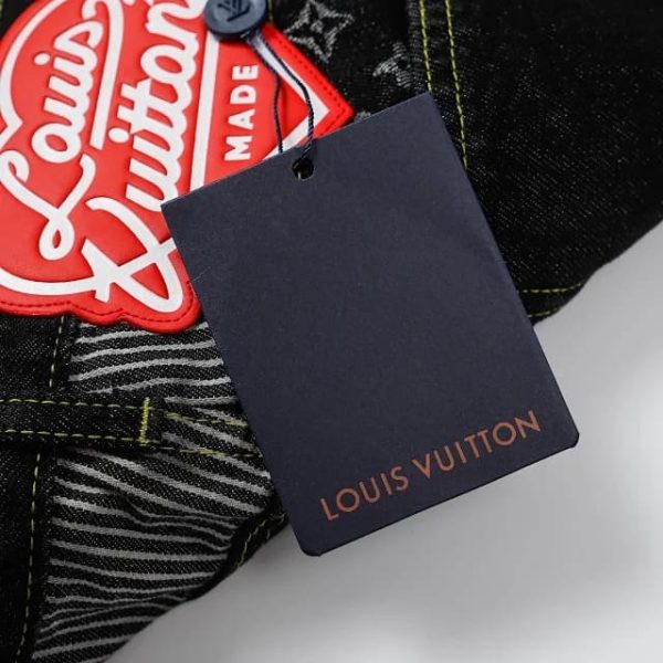 Jeans Louis Vuitton x Nigo Monogram Patchwork Denim - Image 8