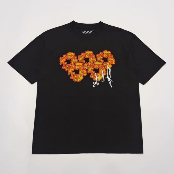 T-shirt Denim Tears x Offset Set It Off Black #3 - Image 2