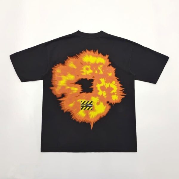 T-shirt Denim Tears x Offset Set It Off #1 Black - Image 3