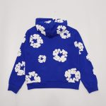 Hoodie Denim Tears The Cotton Wreath Blue - Image 3