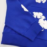 Hoodie Denim Tears The Cotton Wreath Blue - Image 6