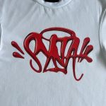 T-shirt Synaworld ‘Syna Logo’ White/Red - Image 3