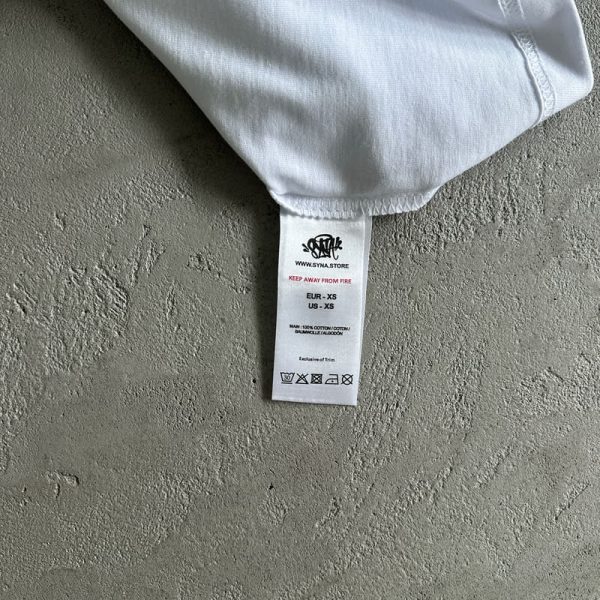 T-shirt Synaworld ‘Syna Logo’ White/Red - Image 8