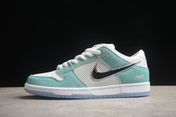 April Skateboards x Nike SB Dunk Low Turbo Green - Image 4