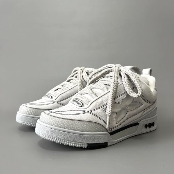 Louis Vuitton LV Skate Sneaker Grey - Image 5