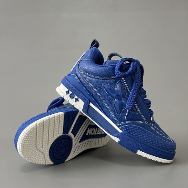 Louis Vuitton LV Skate Sneaker Blue - Image 5