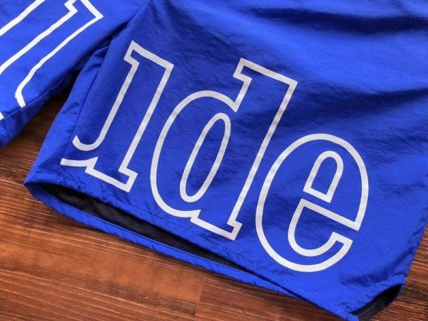 Rhude RH Logo Shorts Blue - Image 5