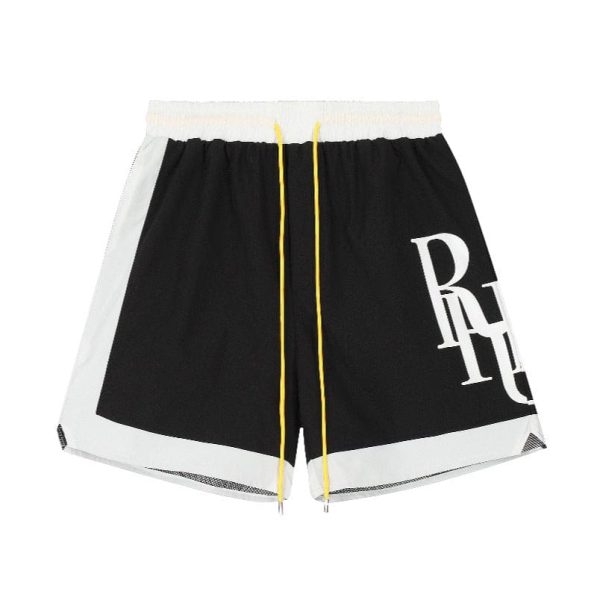 d69194_13205-1.jpg Rhude Side Logo Shorts Black - Image 1