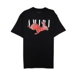 T-shirt Amiri Rabbit Logo Black