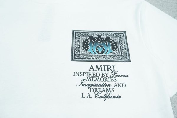 T-shirt Amiri Ma Bandana White - Image 5