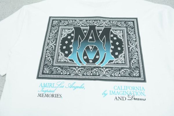 T-shirt Amiri Ma Bandana White - Image 7