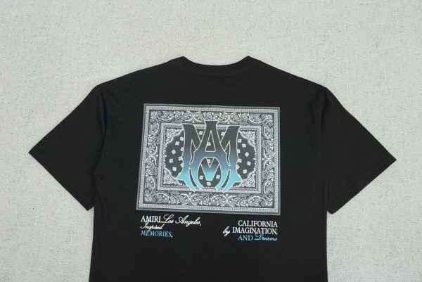 T-shirt Amiri Ma Bandana Black - Image 6
