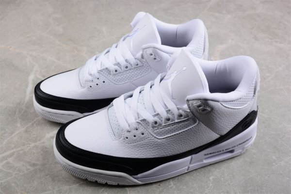 Fragment x Air Jordan 3 White - Image 2