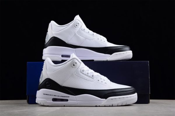 Fragment x Air Jordan 3 White - Image 3