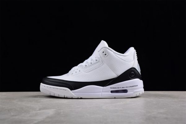 Fragment x Air Jordan 3 White - Image 4