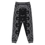 Amiri Bandana B-Ball Sweatpants ‘BlackGrey’ - Image 2