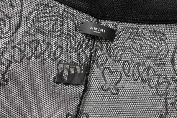 Amiri Bandana B-Ball Sweatpants ‘BlackGrey’ - Image 8