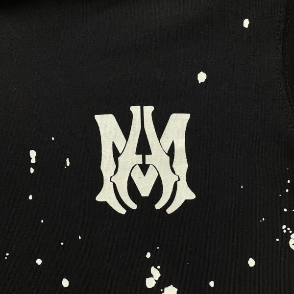Hoodie Amiri Bandana Bleach All Over - Image 4