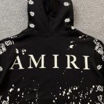 Hoodie Amiri Bandana Bleach All Over - Image 5