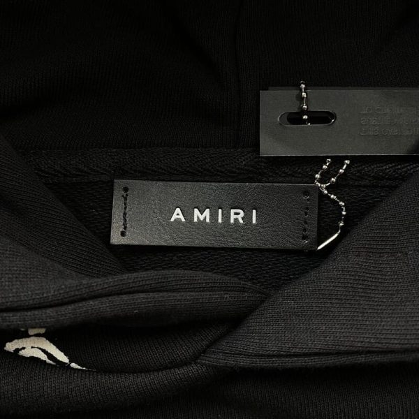 Hoodie Amiri Bandana Bleach All Over - Image 7