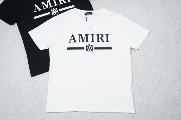 T-shirt Amiri Bar Logo White - Image 2