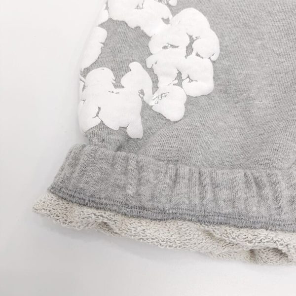 Denim Tears The Cotton Wreath Grey - Image 7