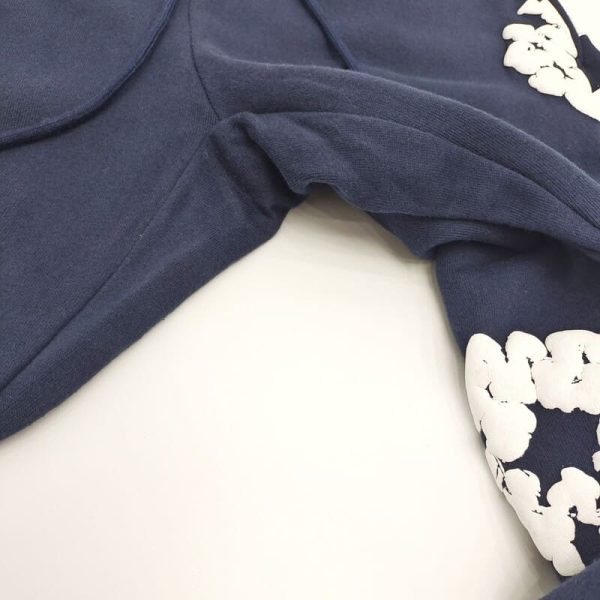 Denim Tears The Cotton Wreath Navy - Image 7