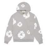 Hoodie Denim Tears The Cotton Wreath Grey