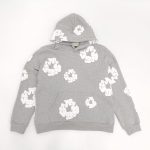 Hoodie Denim Tears The Cotton Wreath Grey - Image 2