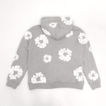 Hoodie Denim Tears The Cotton Wreath Grey - Image 3