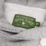 Hoodie Denim Tears The Cotton Wreath Grey - Image 6