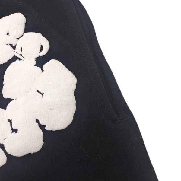 Shorts Denim Tears The Cotton Wreath Black - Image 8