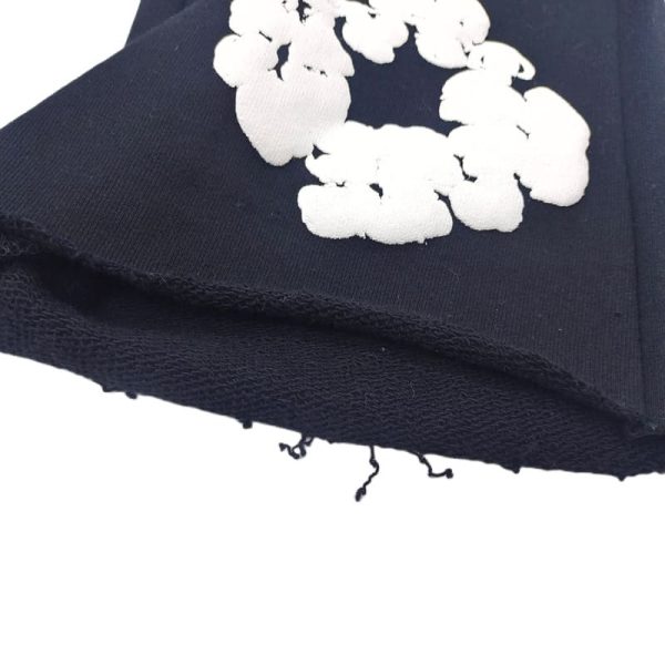 Shorts Denim Tears The Cotton Wreath Black - Image 9