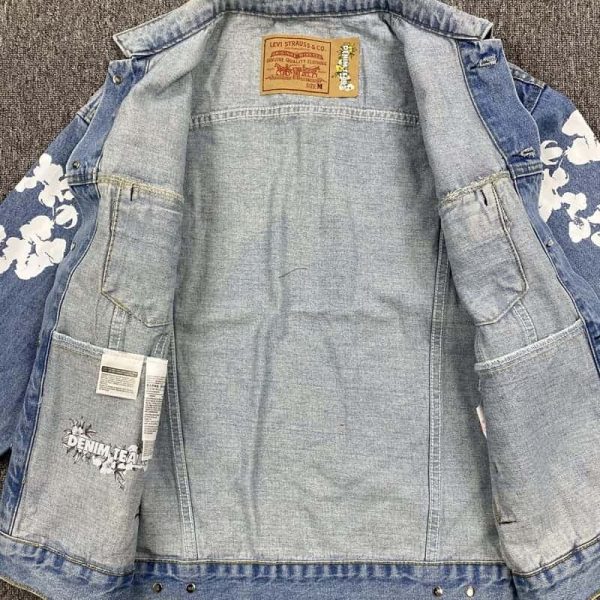Jacket Denim Tears x Levi’s Blue - Image 8