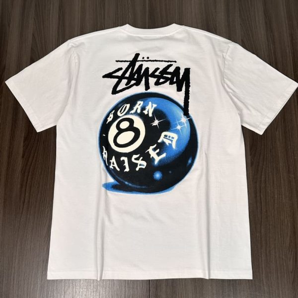 T-shirt Stussy x Born X Raised 8 Ball - Image 3