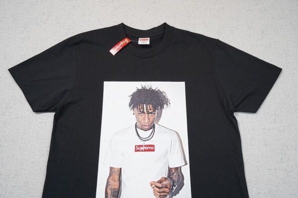 T-shirt Supreme NBA Youngboy Black - Image 2