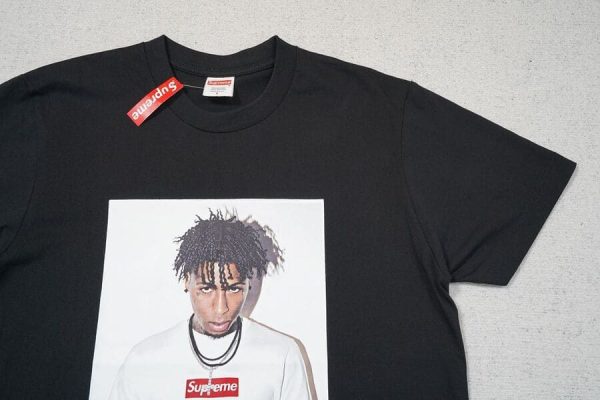 T-shirt Supreme NBA Youngboy Black - Image 4