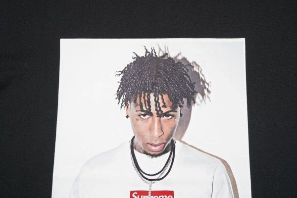 T-shirt Supreme NBA Youngboy Black - Image 5