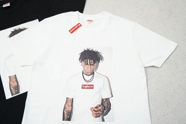 T-shirt Supreme NBA Youngboy White - Image 2