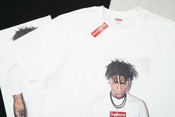 T-shirt Supreme NBA Youngboy White - Image 5