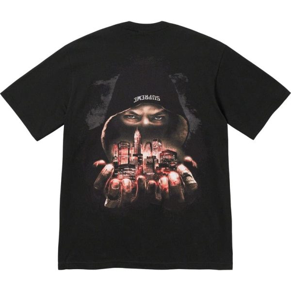 d69243_24300-1.jpg T-shirt Supreme Fighter Black - Image 1