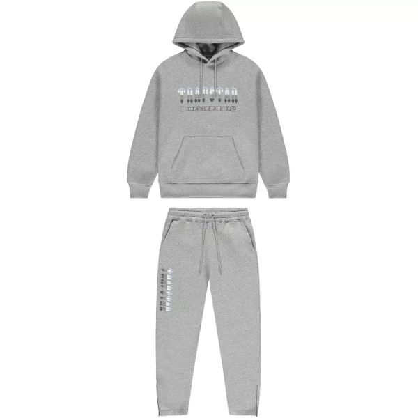 d69244_14864-1.jpg Set Trapstar Chenille Decoded 2.0 Hoodie Grey/Ice Blue - Image 1