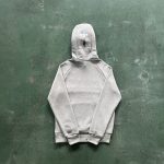 Set Trapstar Chenille Decoded 2.0 Hoodie Grey/Ice Blue - Image 4